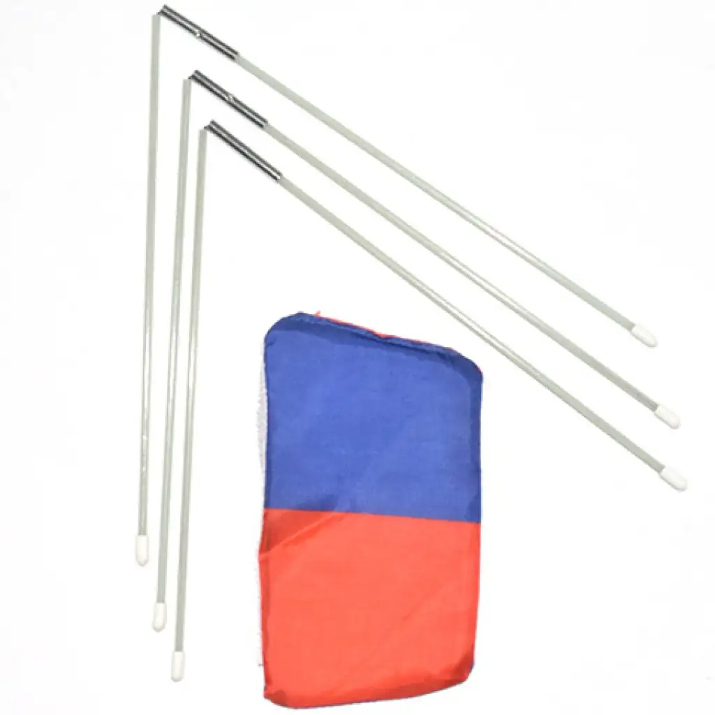 Spielzelt in Form eines Polizeiautos mit Netzfenstern 99x50x50cm kép 8