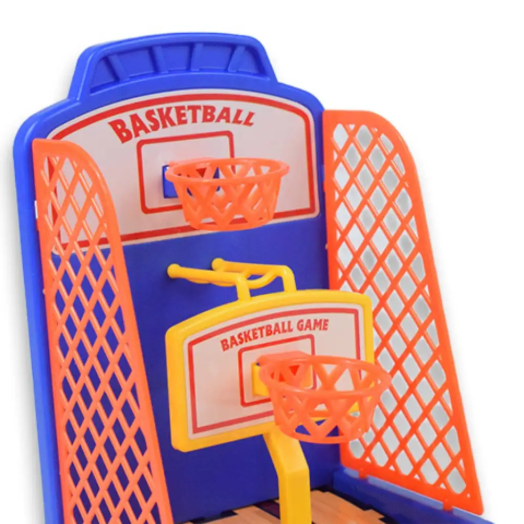 Einzelspieler-Tisch-Basketball-Set mit Abschussvorrichtung kép 3