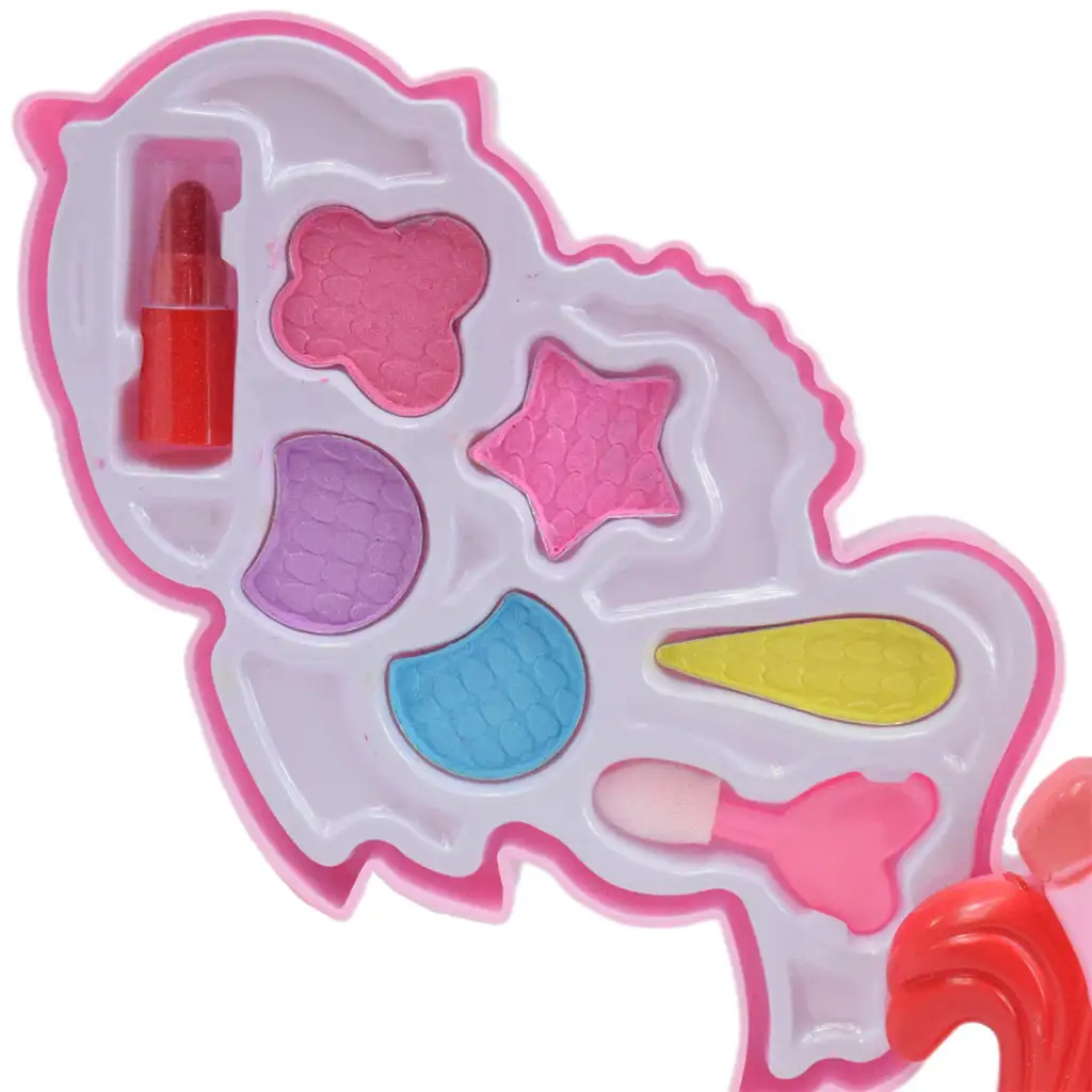 Make-Up-Set: Einhorn-Schminkpalette mit Lippenstift kép 3