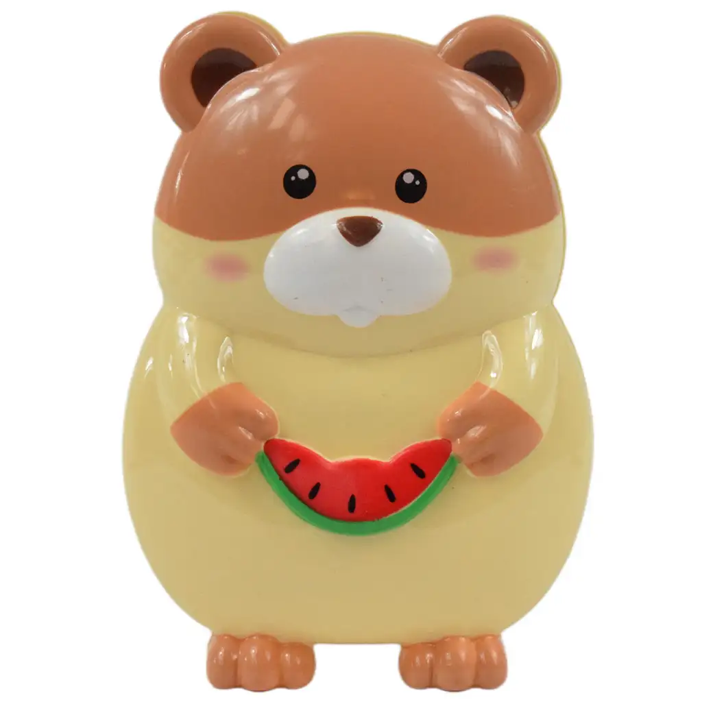 Make-Up-Set: Schminkpalette in Hamsterform mit Pinsel kép 2