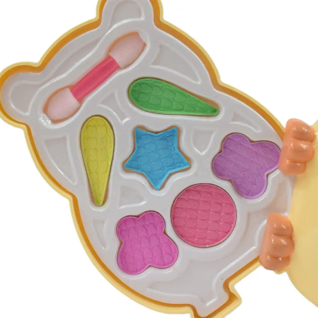 Make-Up-Set: Schminkpalette in Hamsterform mit Pinsel kép 3