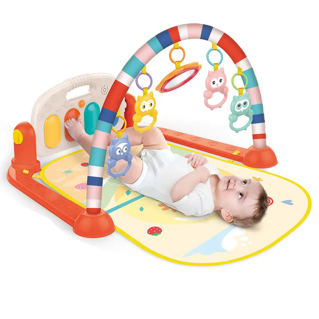 Tier-Spielmatte mit Baby-Klavier 40x75x58cm kép 2