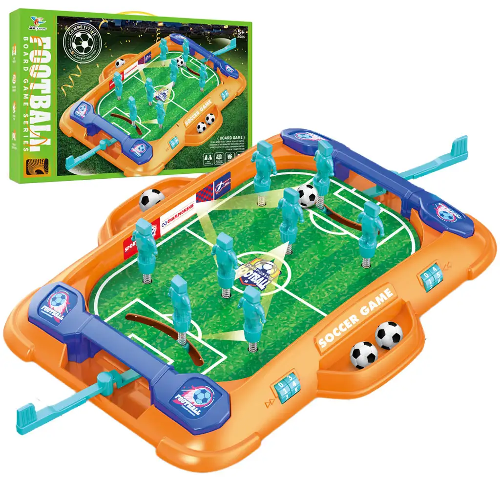 Fußball: Tischfederfußball-Spielset 37x21cm