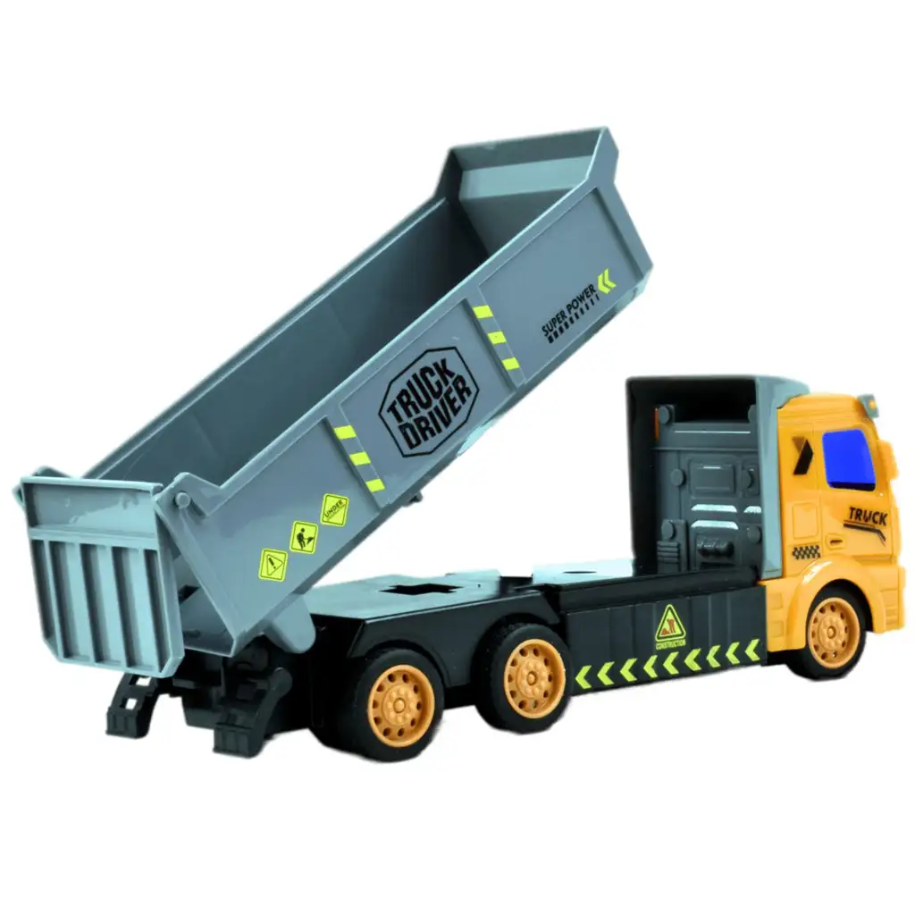 RC ferngesteuerter Kipp-LKW Bau-LKW mit Licht 1/48 27MHz 20cm kép 3