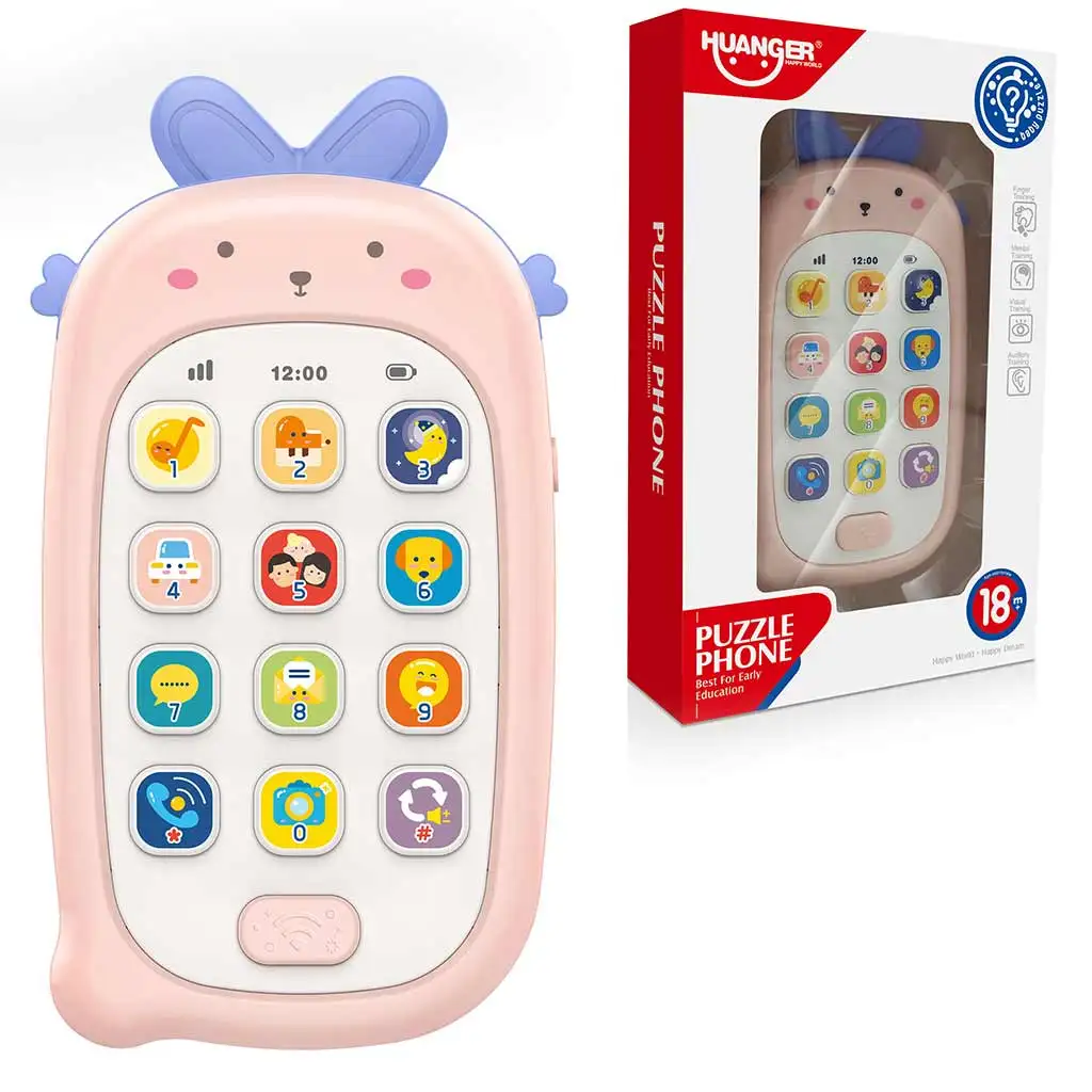 Music World: Mein erstes Musiktelefon mit süßem Tiermuster in verschiedenen Ausführungen, 1 Stück kép 3