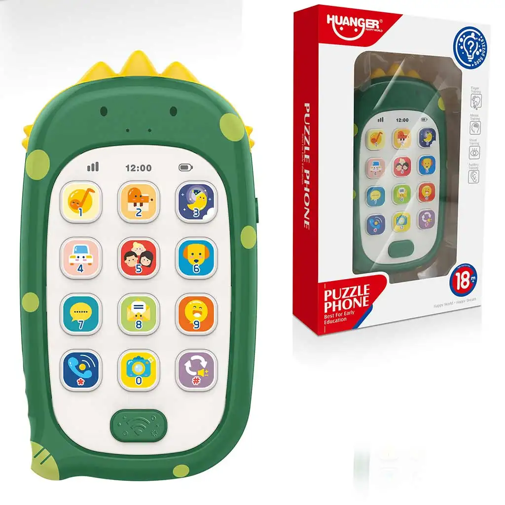 Music World: Mein erstes Musiktelefon mit süßem Tiermuster in verschiedenen Ausführungen, 1 Stück kép 4