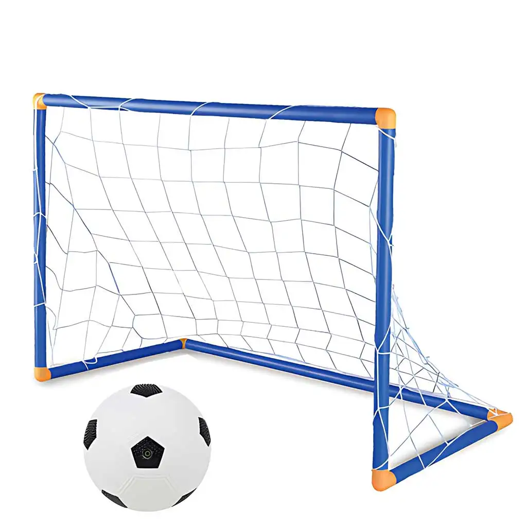 GoalBuddies: Fußballtor-Set mit Ball und Pumpe 45x32x25cm kép 2