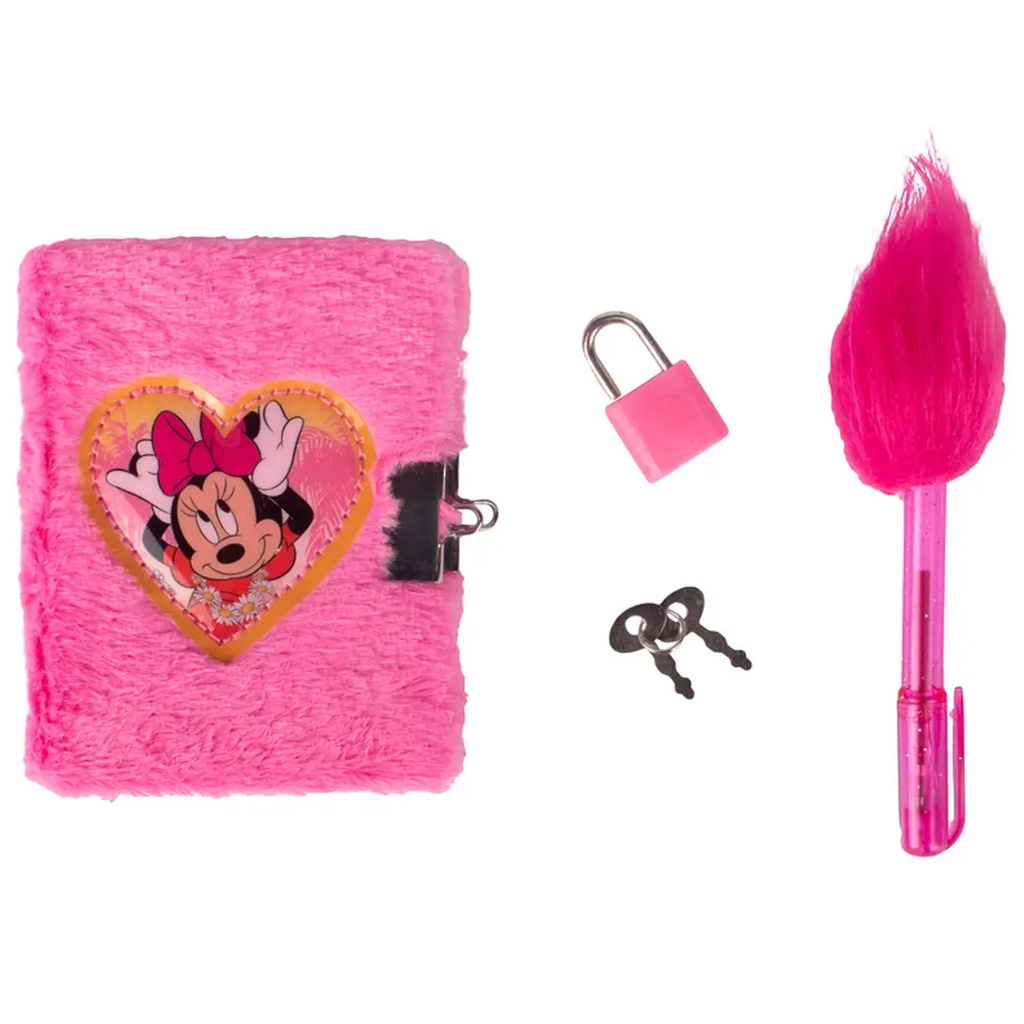 Canenco: Geheimes Minnie Maus Tagebuch mit Schloss und UV-Lampe kép 2