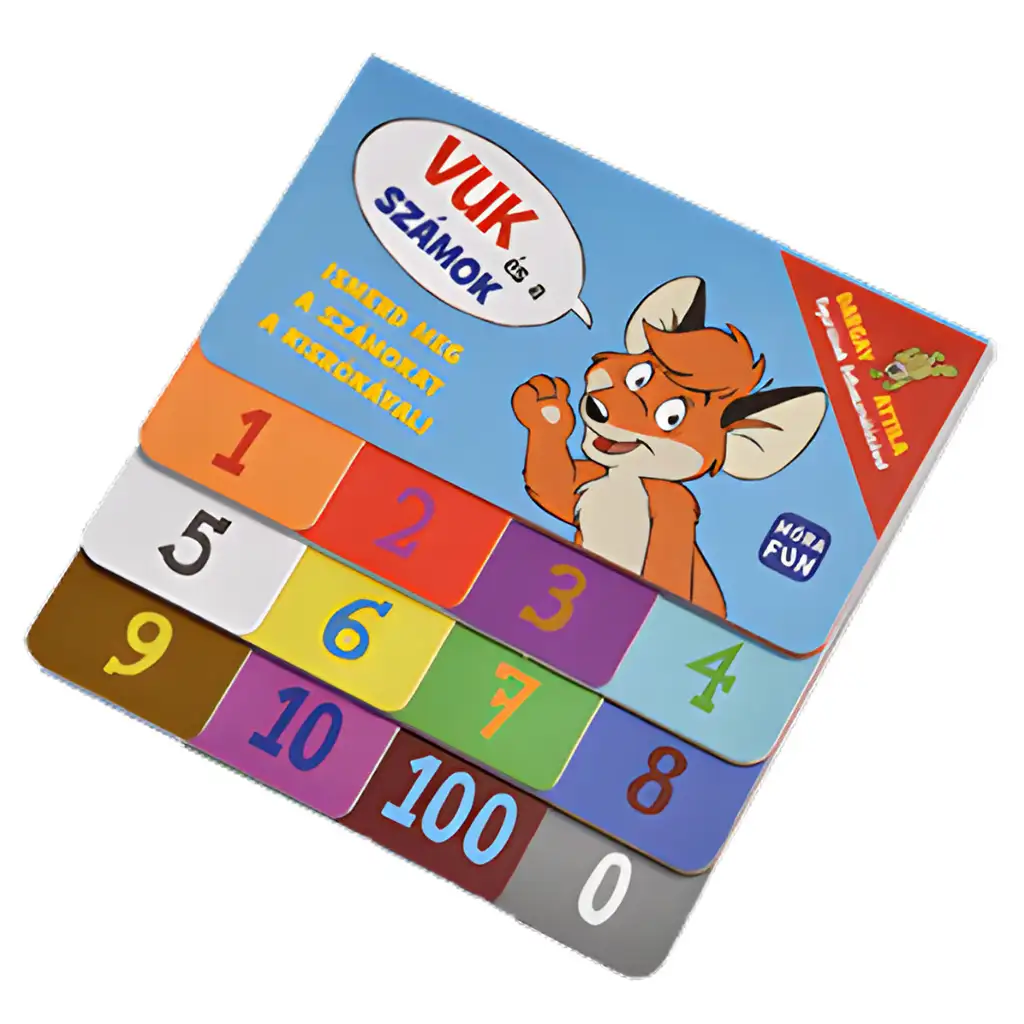 Móra: Dargay Attila und István Fekete - Vuk und das Zahlenbeschäftigungsbuch