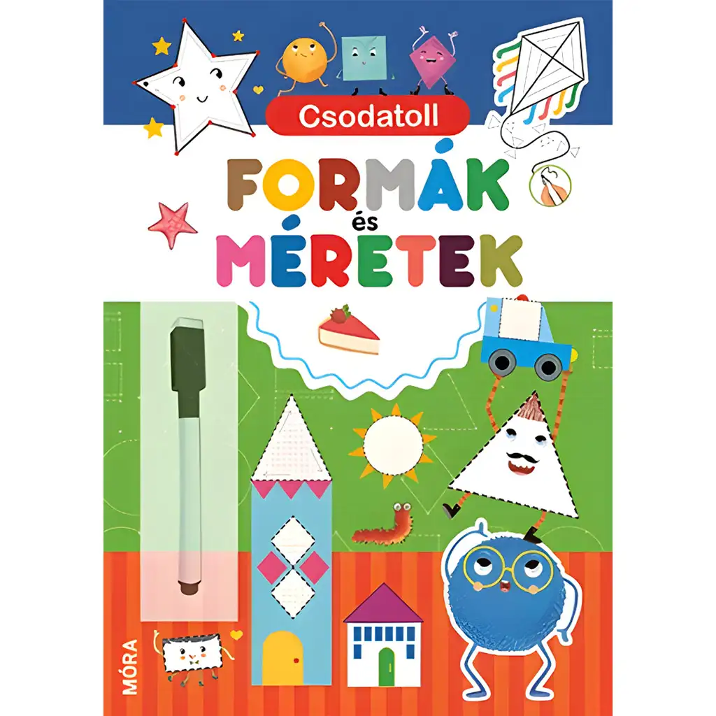 Móra: Wunderschreibfeder - Beschäftigungsheft für Formen und Größen