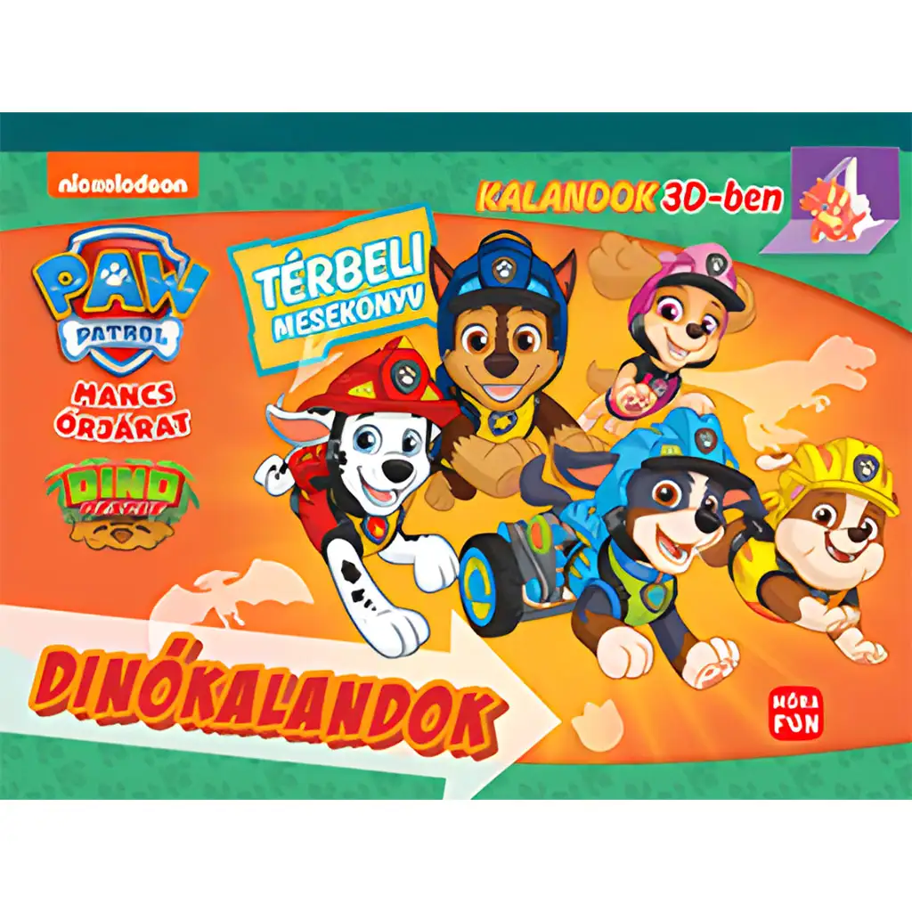 Móra: Paw Patrol - Dino-Abenteuer - Pop-up-Buch