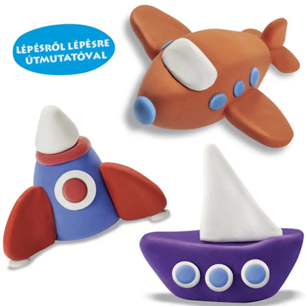 Modelight Fahrzeuge Knetmasse verschiedene Varianten 30g 1Stk - Carioca kép 2