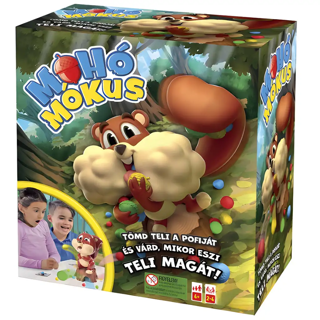 Gieriger Eichhörnchen Gesellschaftsspiel kép 2