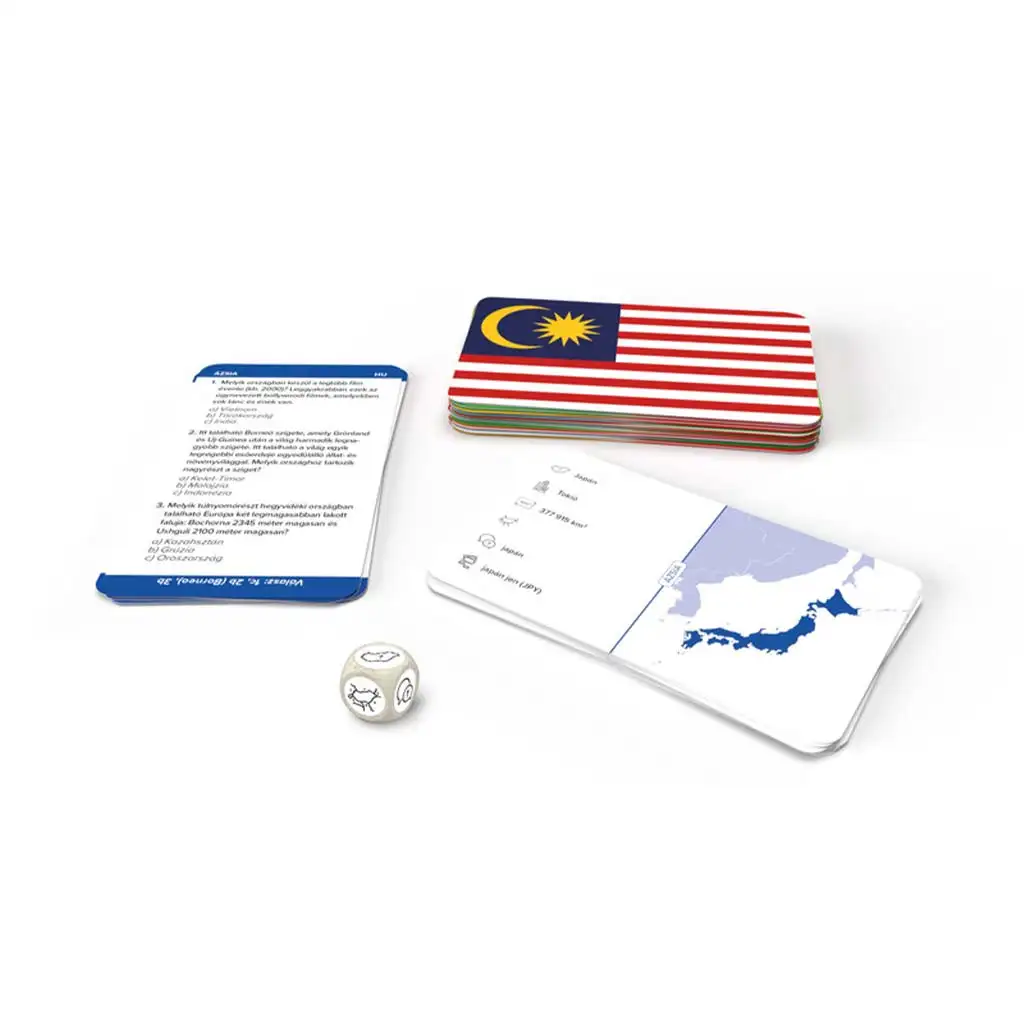 Spaß und Flaggen - Asien Brettspiel kép 3