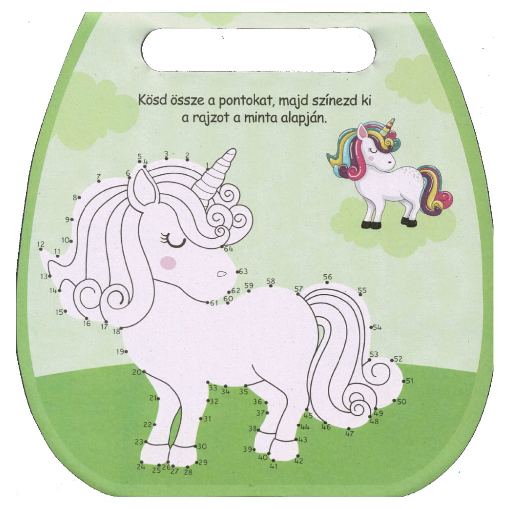 Lustiges Beschäftigungsbuch - Die Welt der Einhörner kép 3