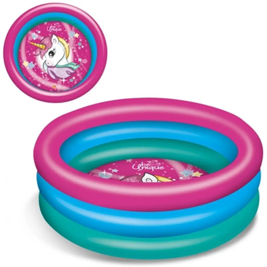 Unikornis felfújható medence 100cm - Mondo Toys kép 1