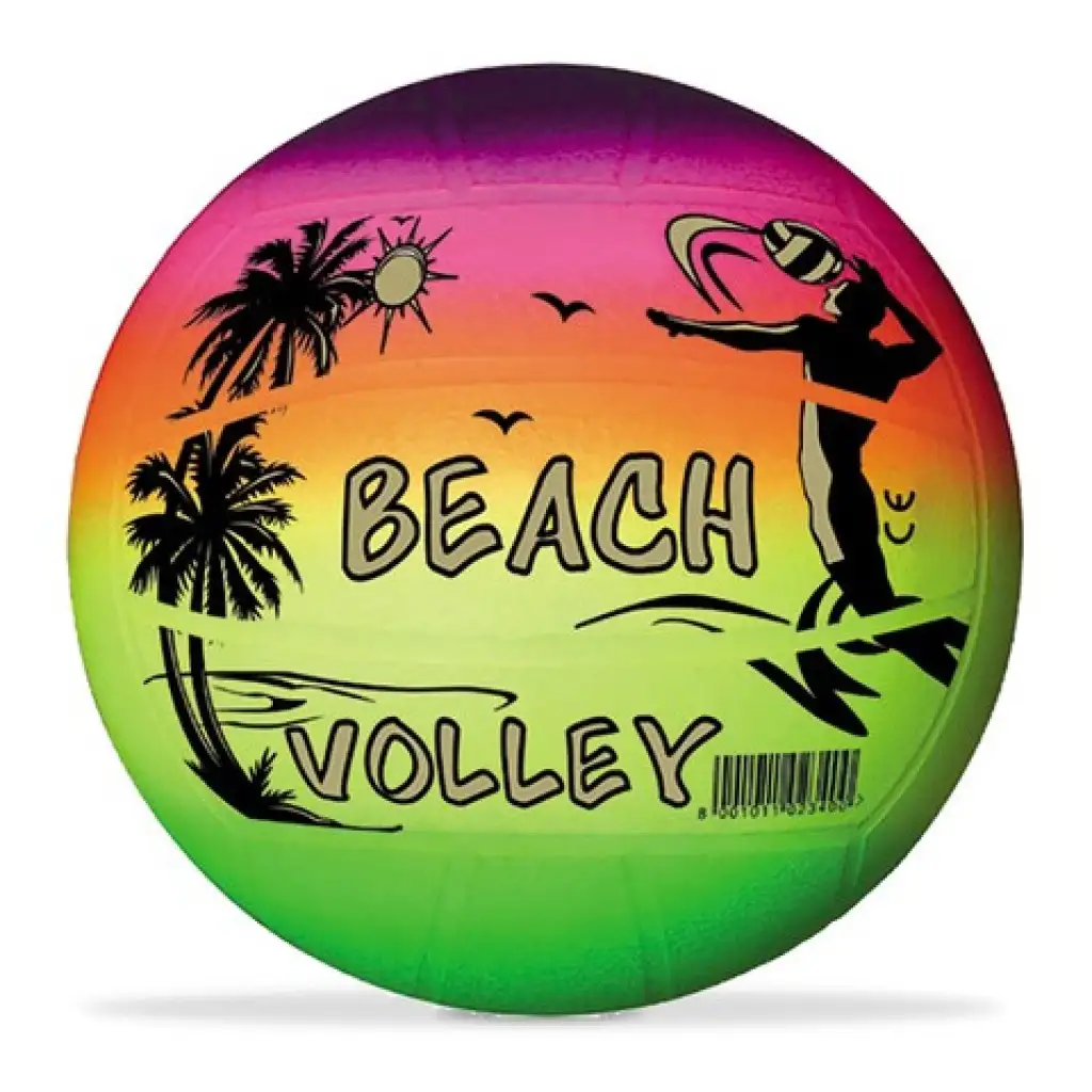 Beach Ball Regenbogenfarben Volleyball 216mm - Mondo Toys