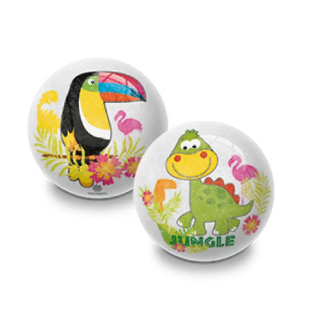 Glitzernder Gummiball mit Tier- oder Einhornmuster, 10 cm kép 2