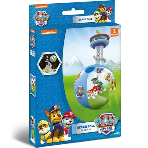 PAW Patrol aufblasbarer Strandball 50 cm kép 2