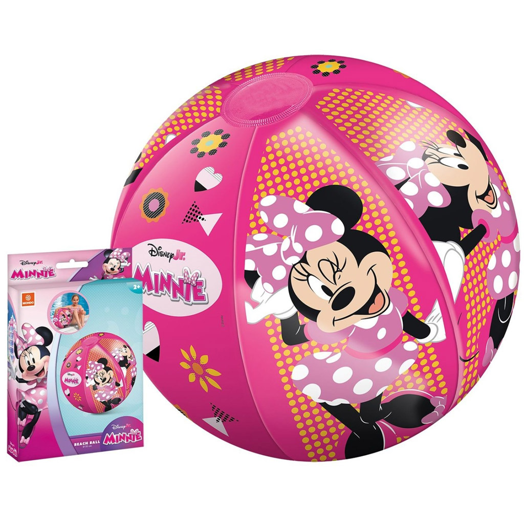 Minnie egér mintás strandlabda 50cm - Mondo Toys kép 1