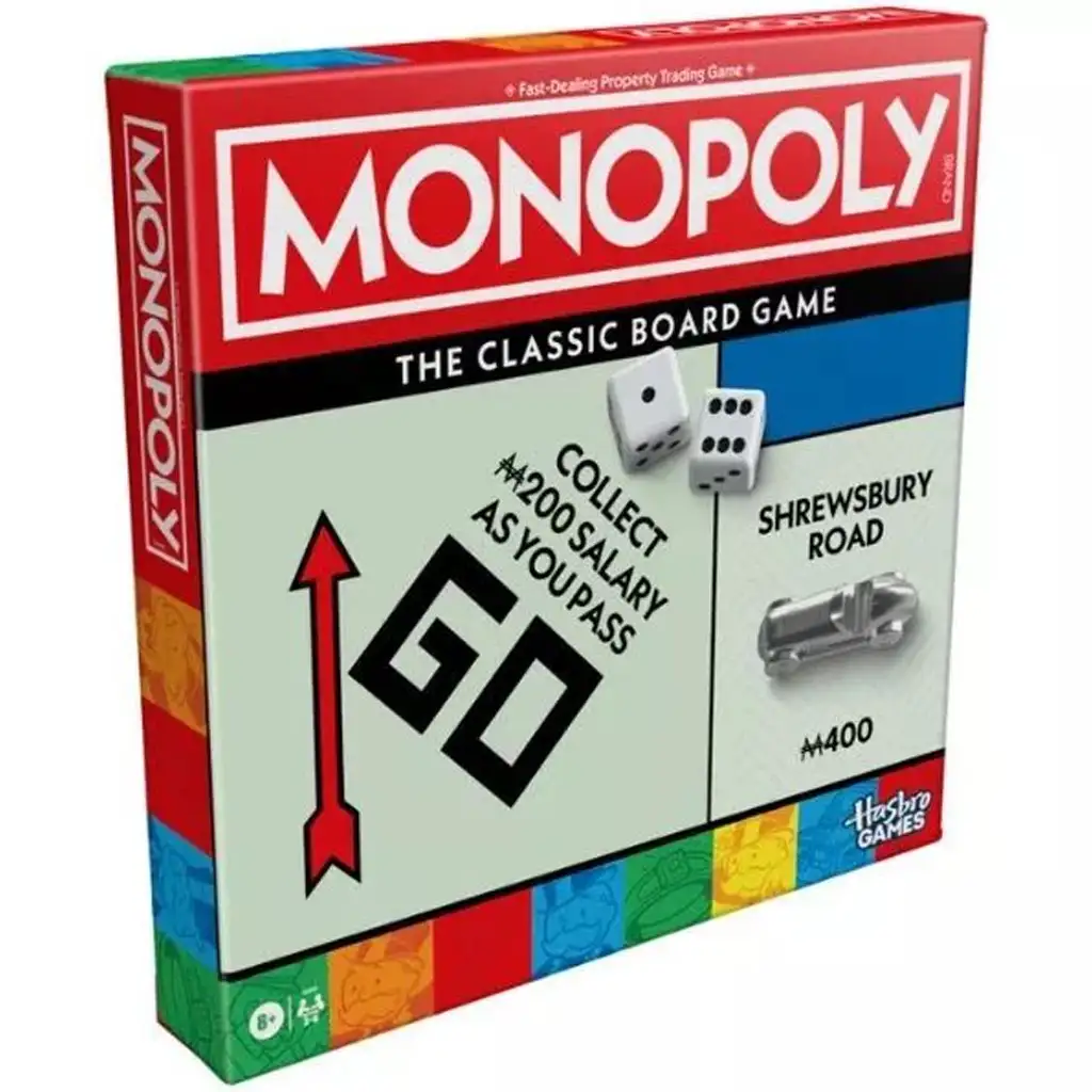 Monopoly Classic Brettspiel neue Version - Hasbro