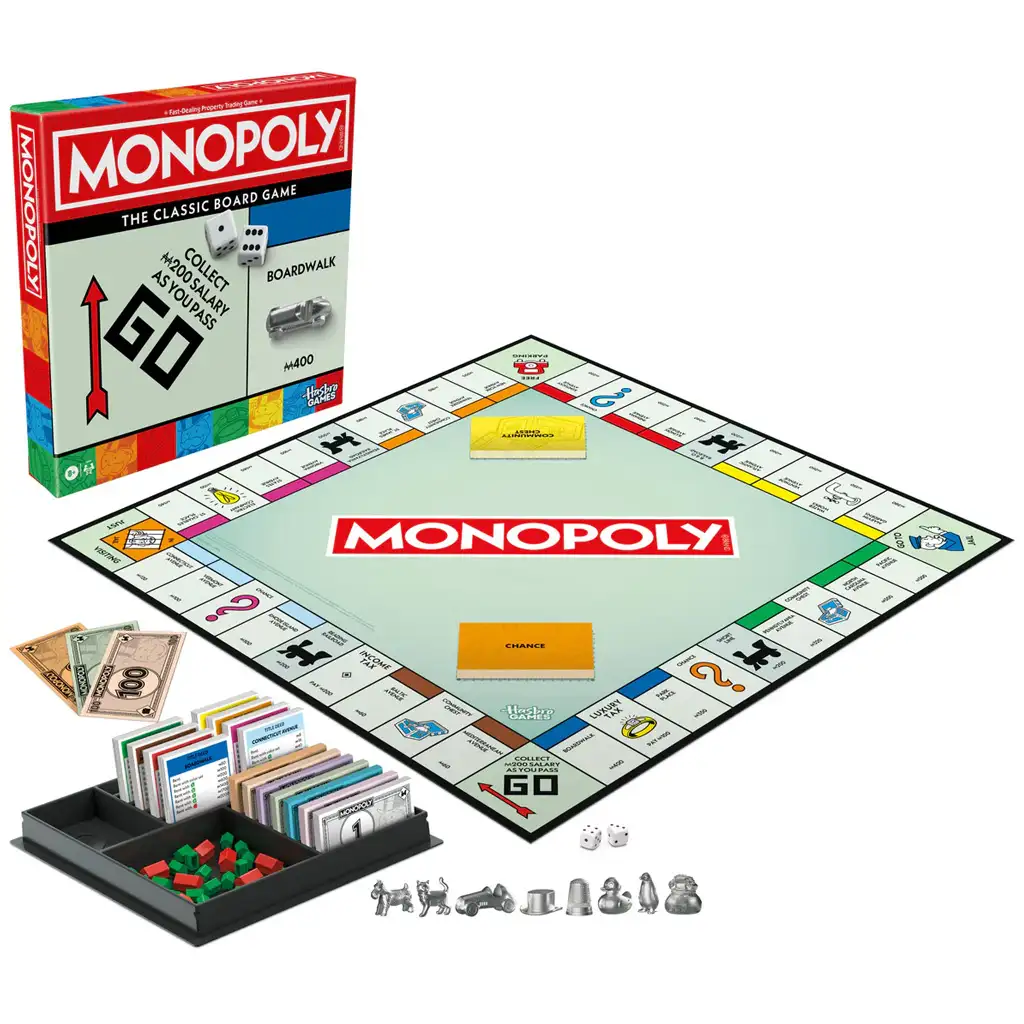Monopoly Classic Brettspiel neue Version - Hasbro kép 2