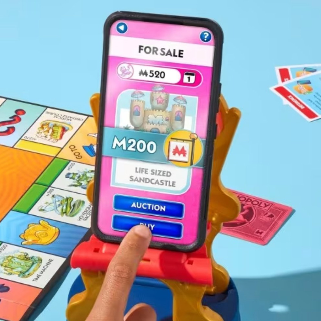 Monopoly Elektronische Banking Gesellschaftsspiel – Hasbro kép 3