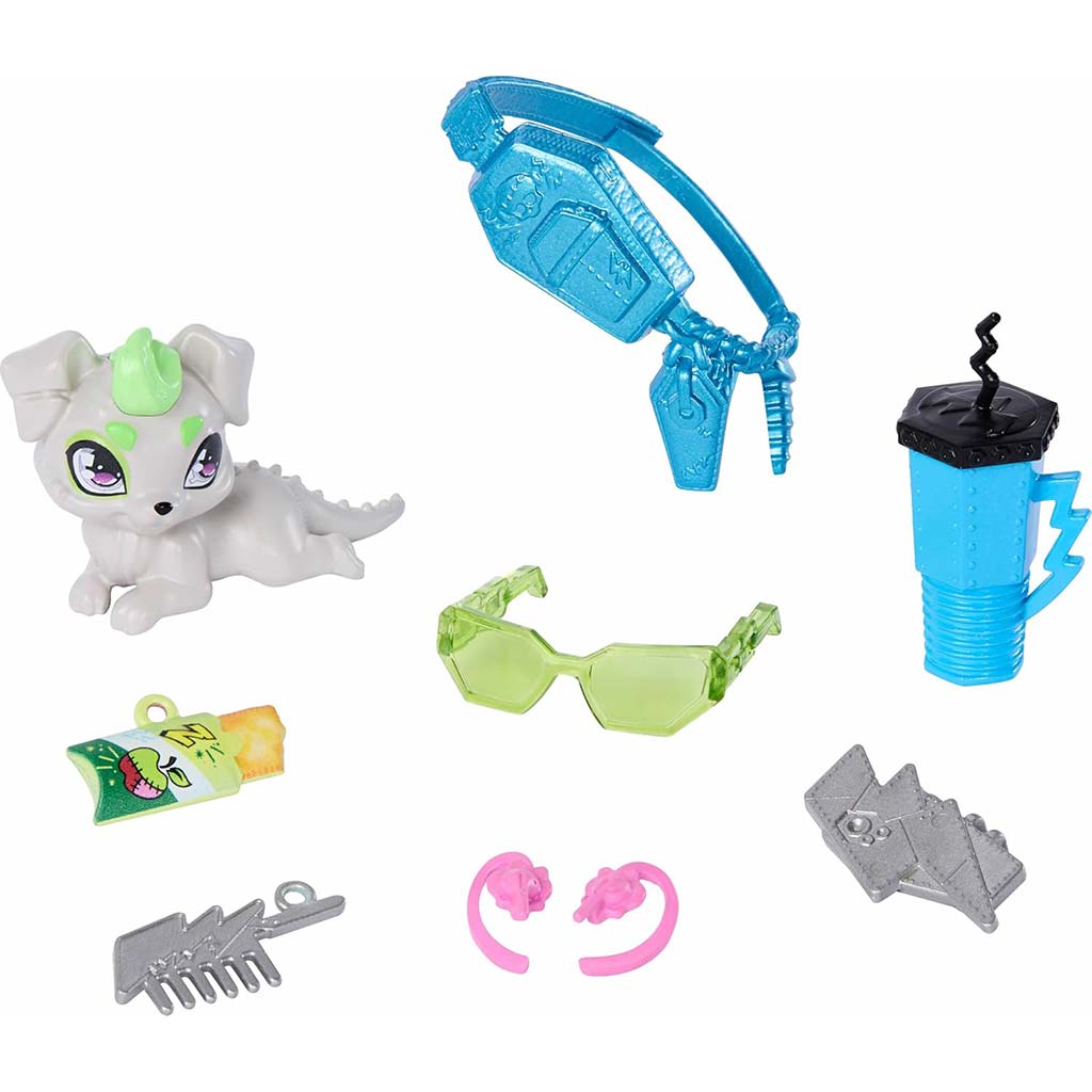 Monster High Frankie Stein Puppe mit Zubehör - Mattel kép 4