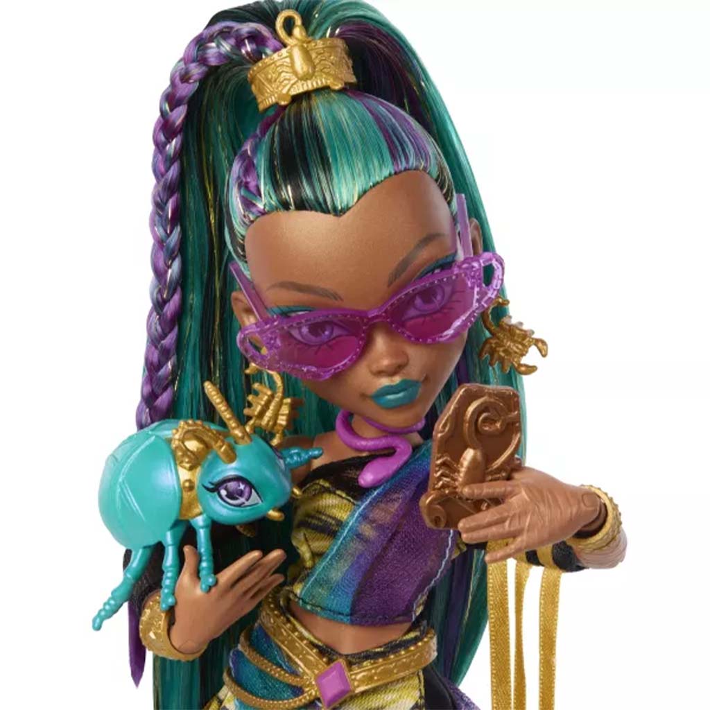 Monster High Nefera De Nile Puppe mit Zubehör - Mattel kép 3