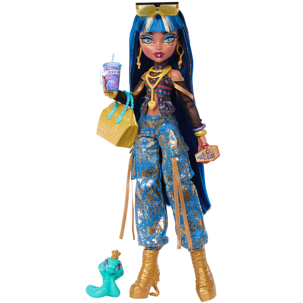 Monster High Cleo Puppe mit Zubehör – Mattel kép 2