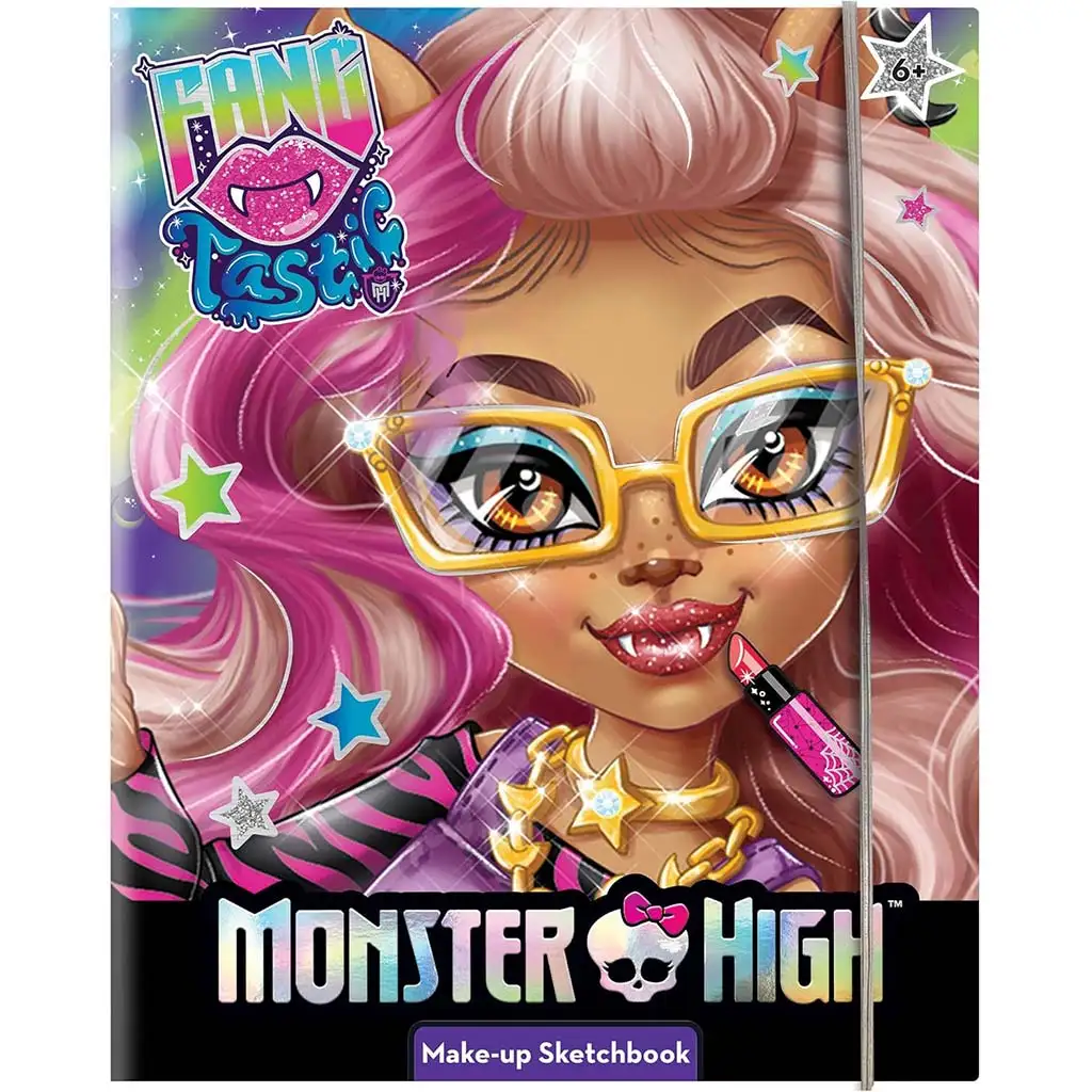Monster High: Schmink- und Malbuch mit 44 Seiten - Lisciani