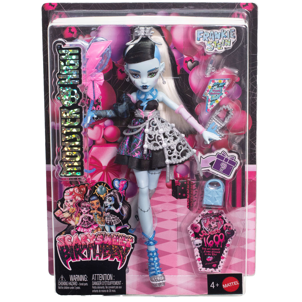 Monster High: Scary Sweet Birthday misztikus mulatság Frankie baba - Mattel kép 1