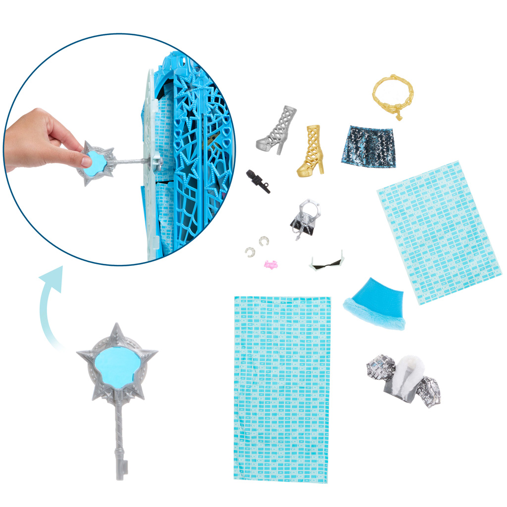 Monster High: Die Geheimnisse furchtbar guter Freundinnen – Gruselige Ermittlungen Frankie Puppe – Mattel kép 3