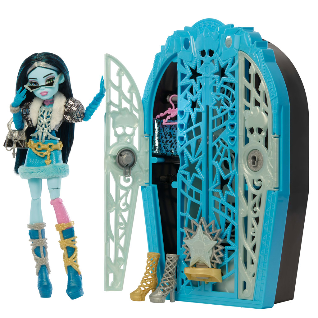 Monster High: Die Geheimnisse furchtbar guter Freundinnen – Gruselige Ermittlungen Frankie Puppe – Mattel kép 2