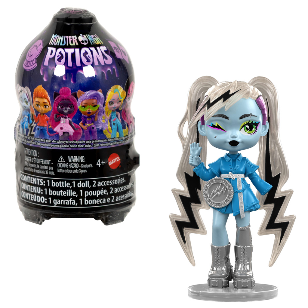 Monster High: Schreckenthüllung Überraschungspuppe in Kristallkugel 1 Stück – Mattel