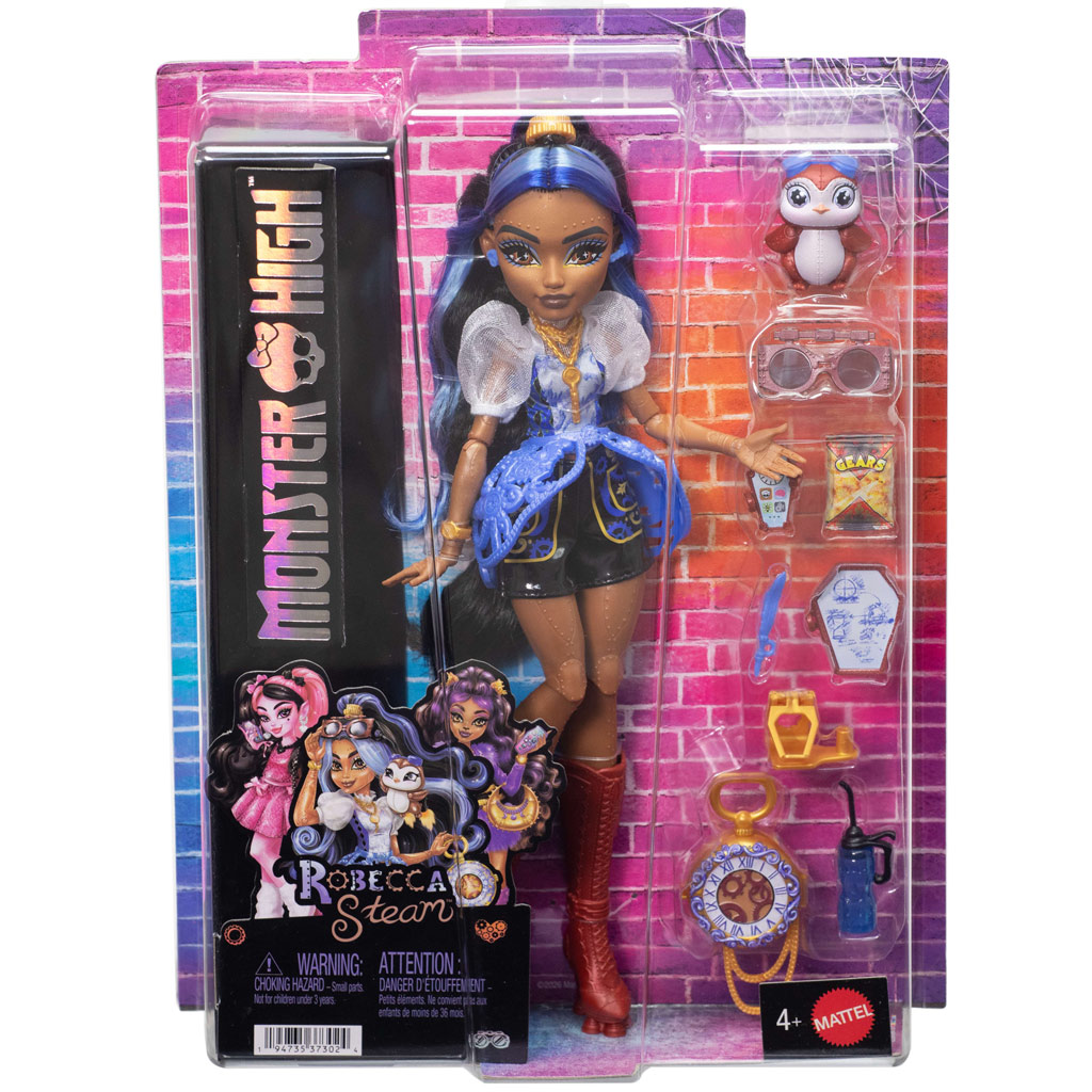 Monster High: Robecca Steam Puppe mit Zubehör - Mattel