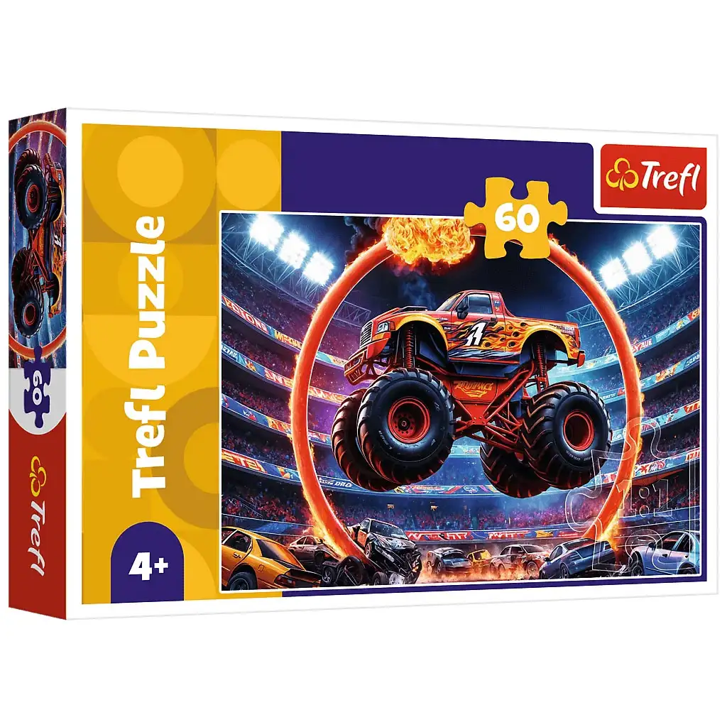 Monster Truck Show 60-teiliges Puzzle - Trefl