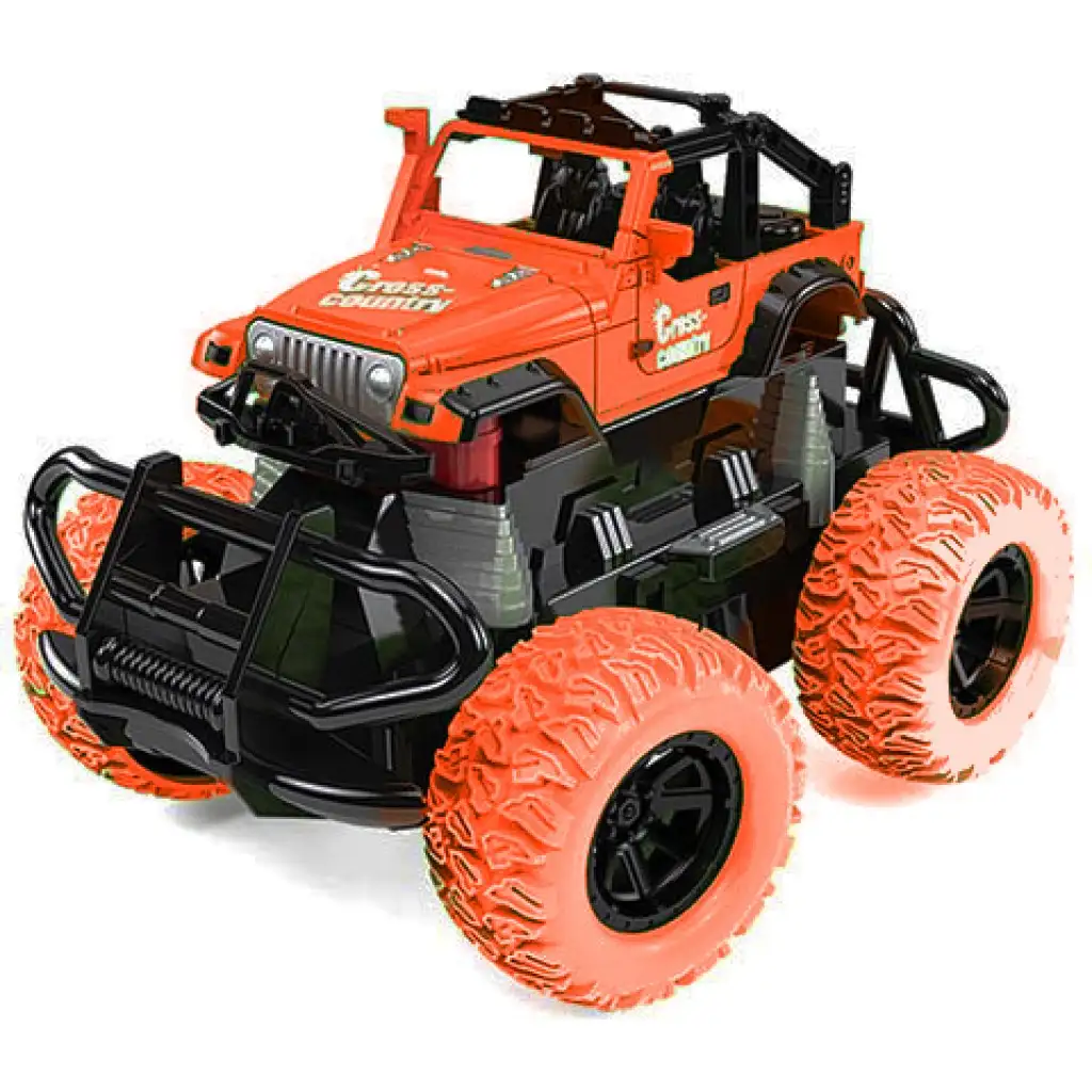 RC Monster Truck orange ferngesteuertes Fahrzeug 1/28 kép 2
