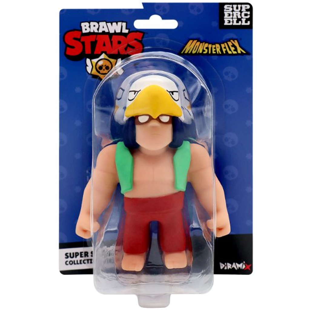 Monster Flex: Brawl Stars dehnbare Figuren in verschiedenen Ausführungen, 1 Stück kép 5