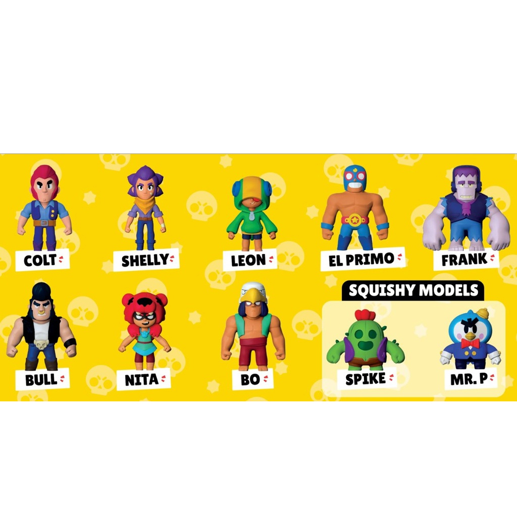 Monster Flex: Brawl Stars dehnbare Figuren in verschiedenen Ausführungen, 1 Stück kép 7