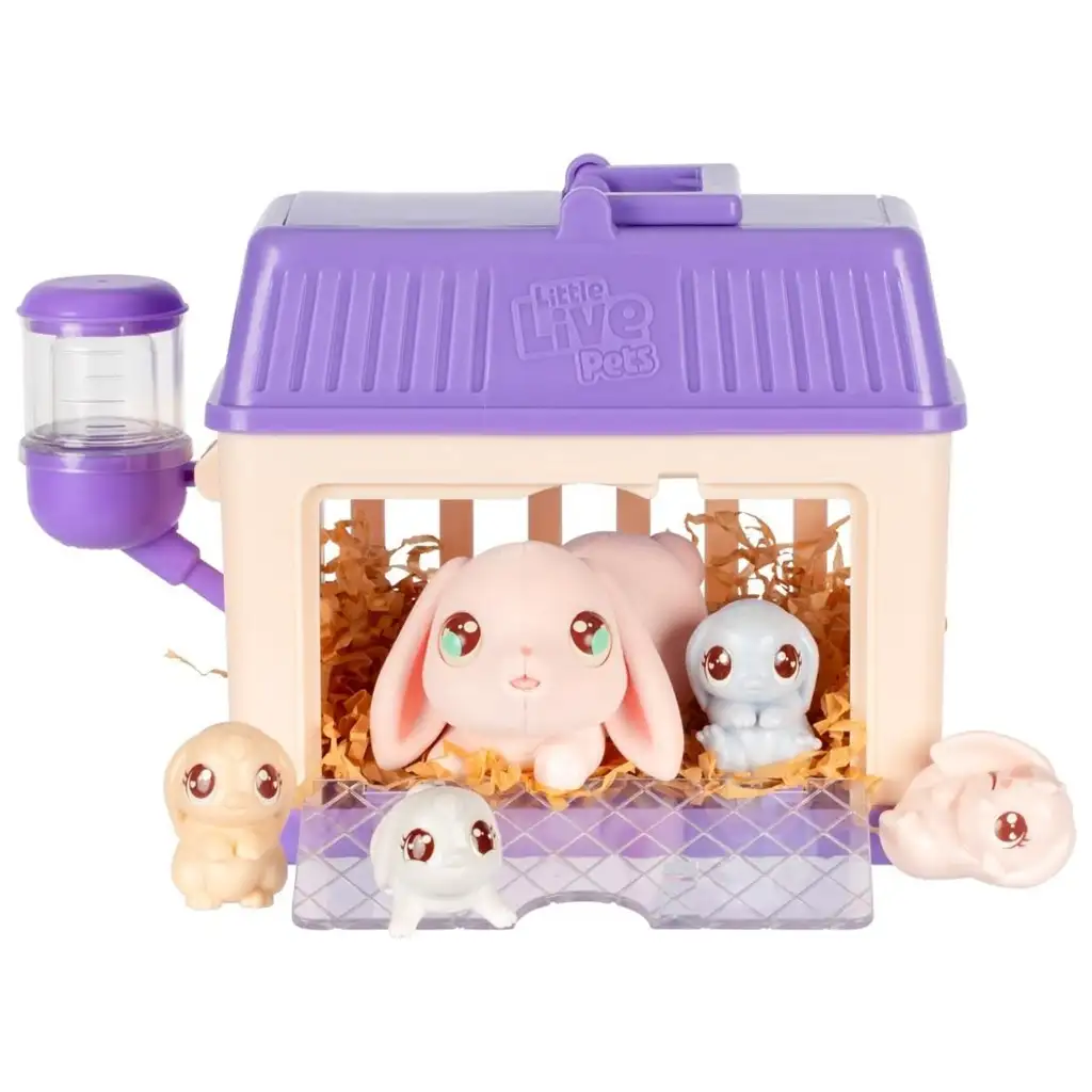 Little Live Pets: Hasenmama und ihre Babys Spielset kép 2