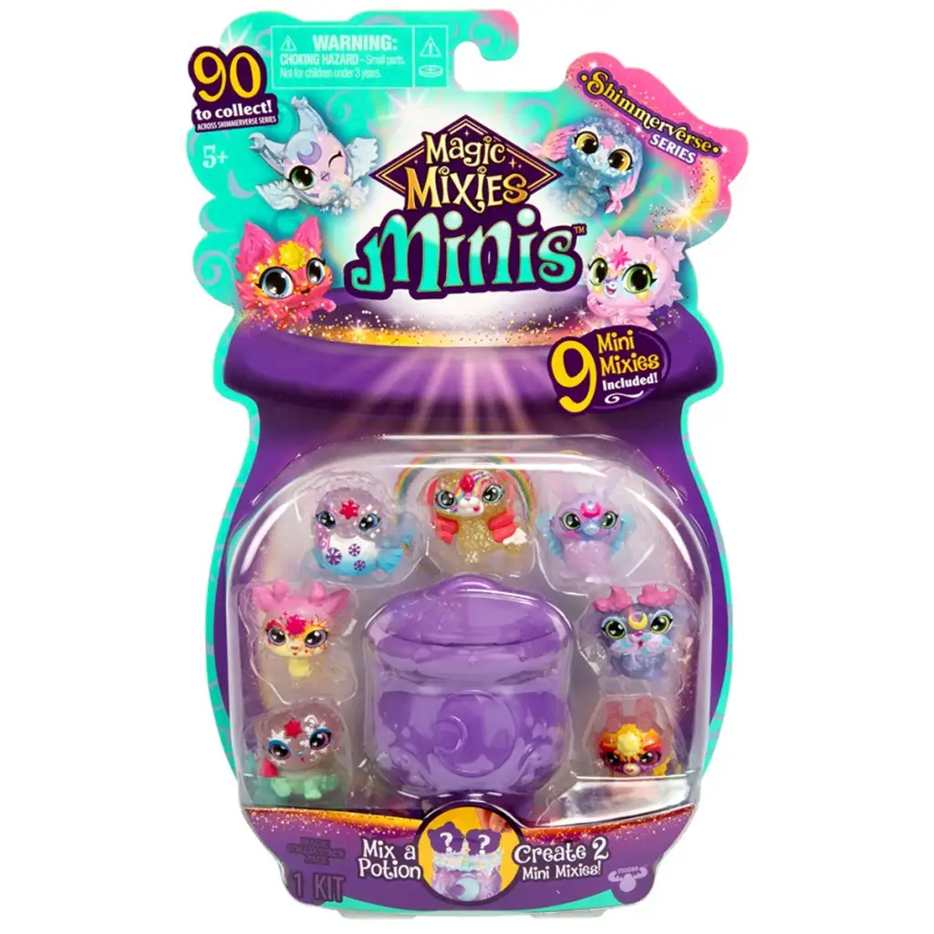 Moose: Magic Mixies mini 9db-os figura csomag 2db meglepetés figurával kép 2