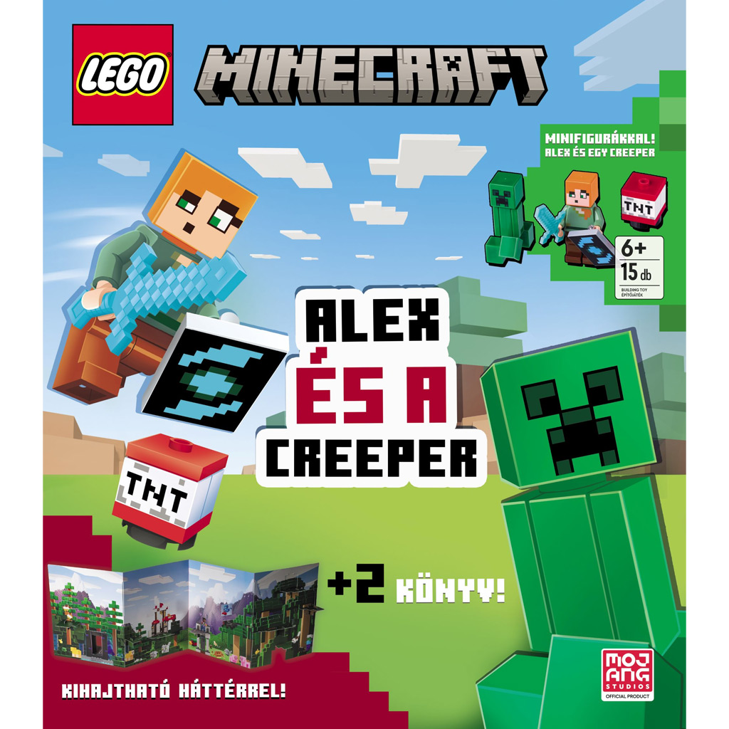 Móra: LEGO® Minecraft Alex und das Creeper-Beschäftigungsbuch