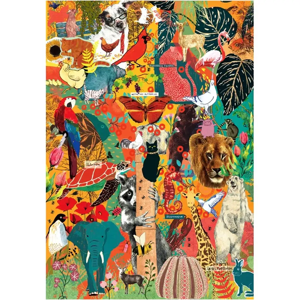 More is More: Tiere und botanische Wunder HQC 1000-teiliges Puzzle - Clementoni kép 2