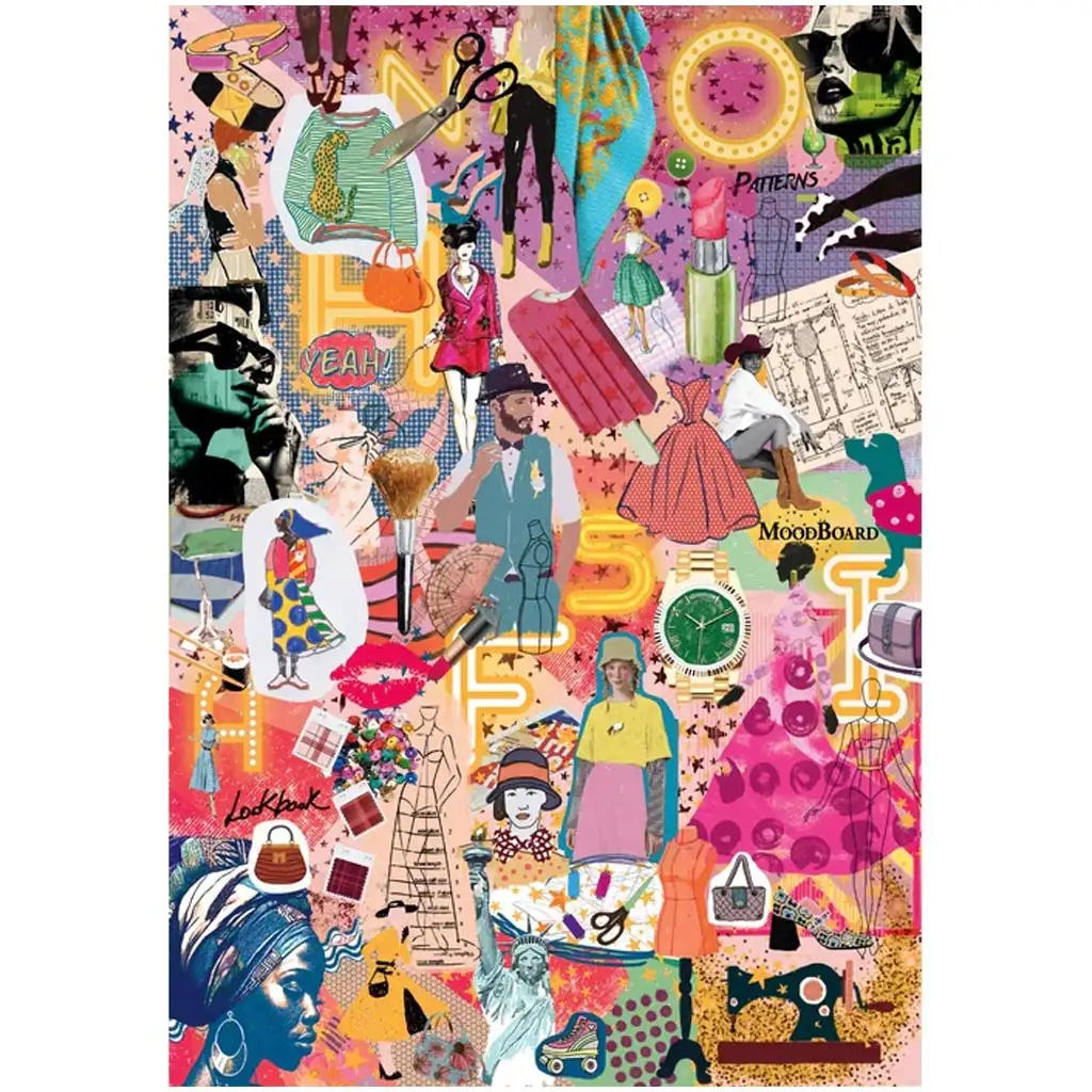 More is More: Mode und Design HQC 1000-teiliges Puzzle - Clementoni kép 2