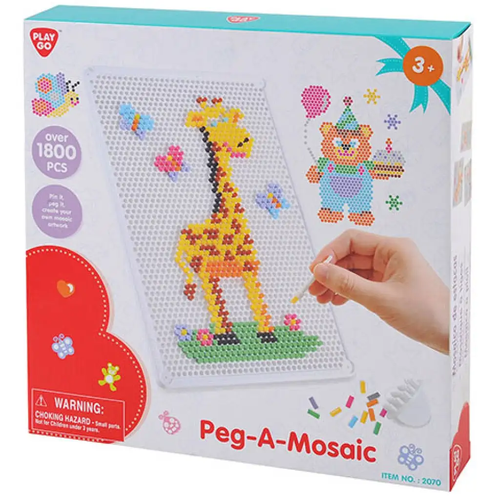 Playgo: Mosaik-Set in A4-Größe