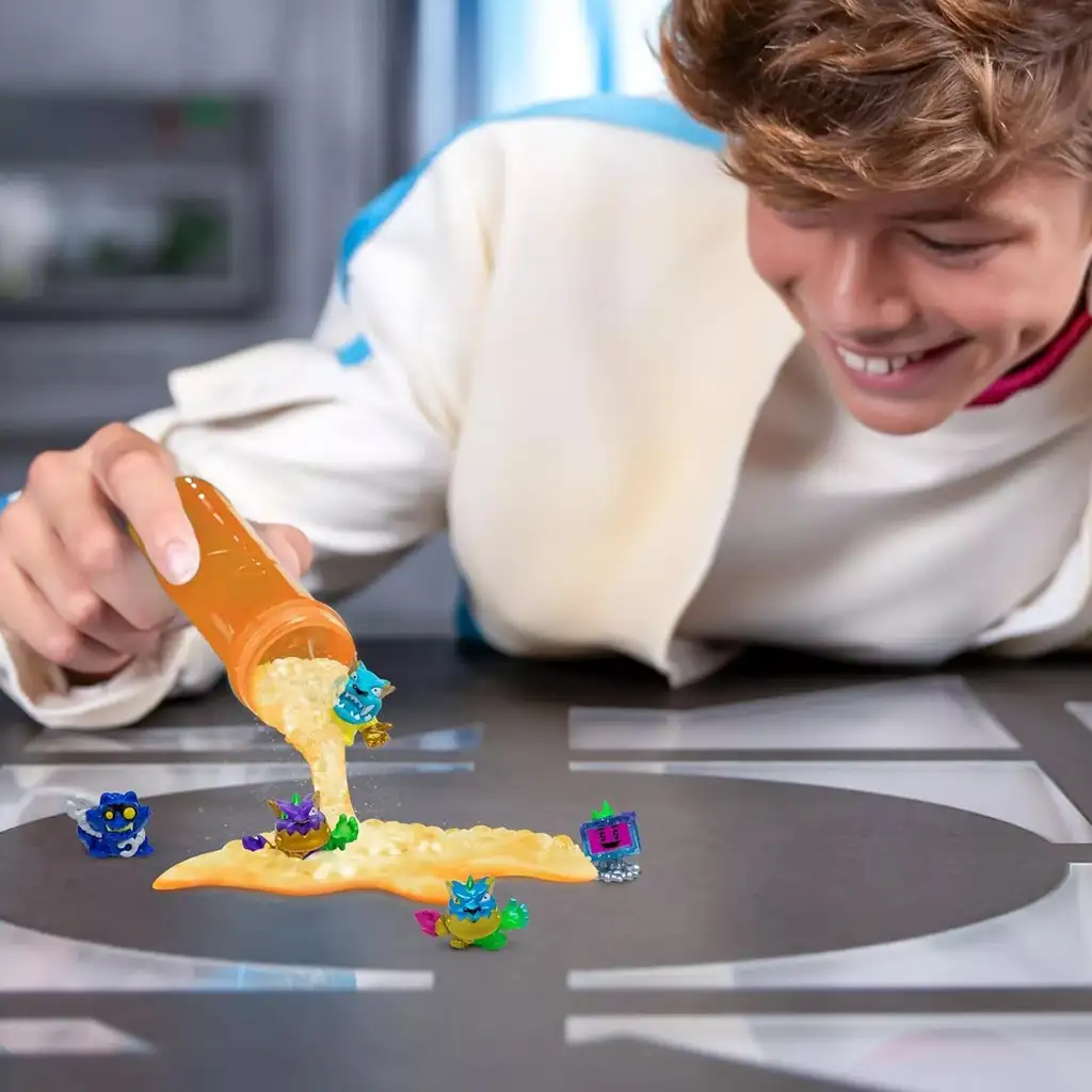 Mr. Beast: Lab Swarms Monsterlabor mit Reagenzglas 5er-Set Serie 2 kép 3