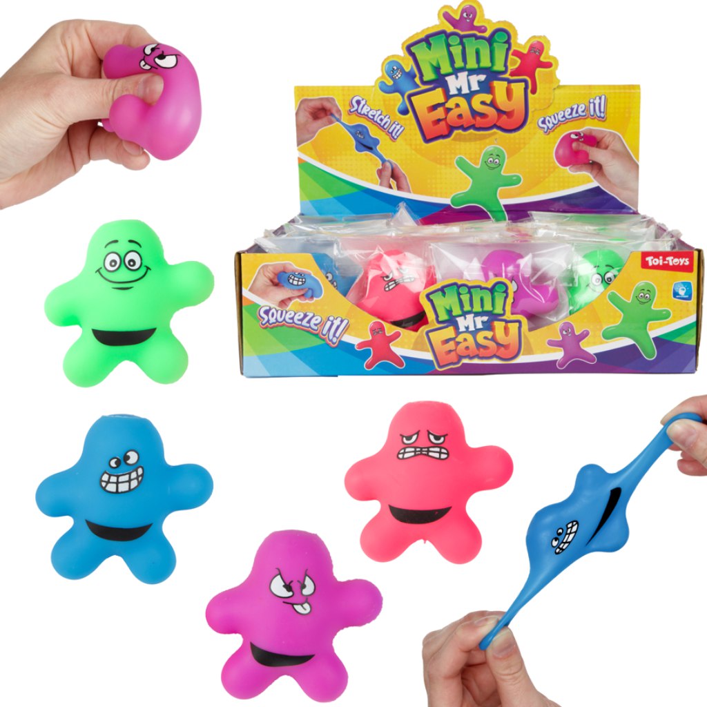 Mr. Stretchy Dehnbare Mini-Figur 6 cm, in verschiedenen Ausführungen, 1 Stück kép 2