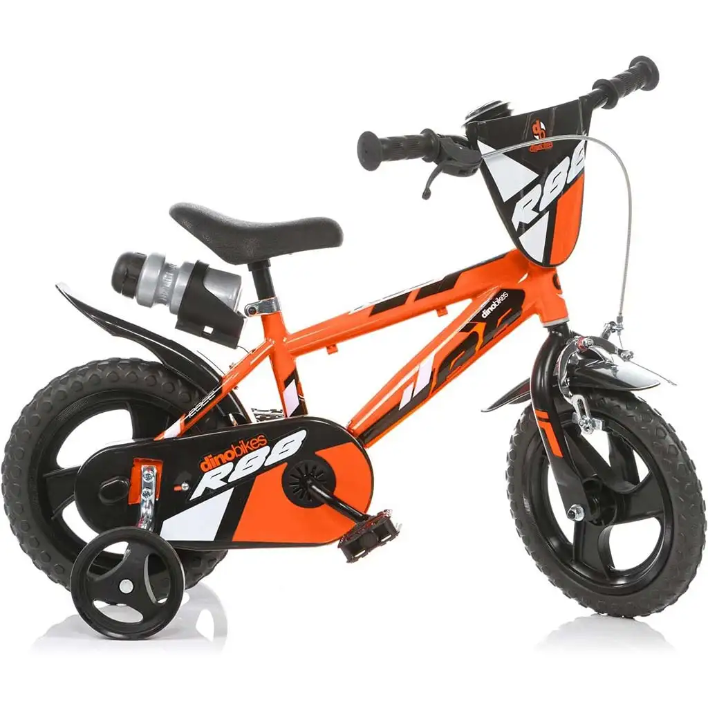 Mountain Bike R88 narancssárga gyerek bicikli 12-es méretben - Dino Bikes kerékpár kép 1