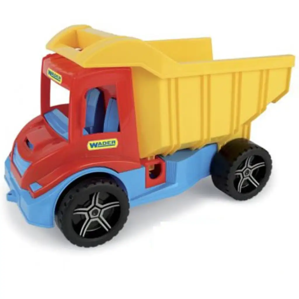 Multi-Kipper mit Bagger Fahrzeug-Set - Wader kép 3